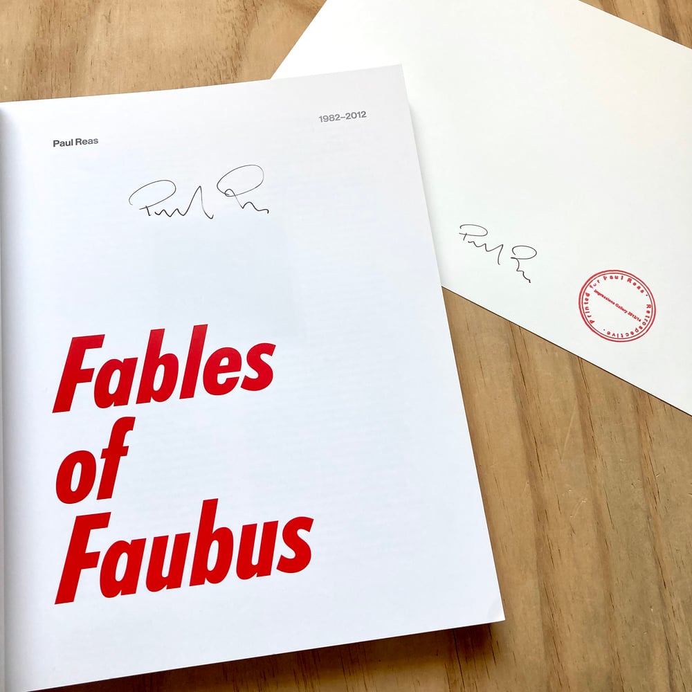 Paul Reas - Fables Of Faubus (Signed w/print)