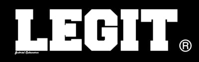 Image of LEGIT Classic sticker 