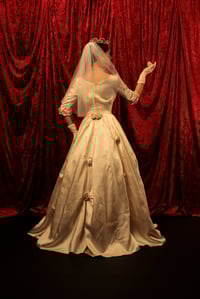 Image 14 of 1950s Flower Ballgown 