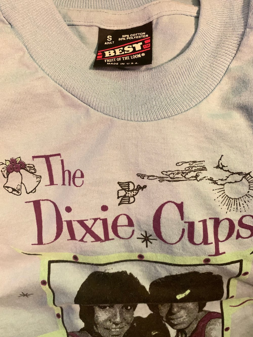 80's ScreenStars Longsleeve The Dixie Cups Shirt!