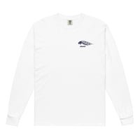 Image 2 of Garment-dyed heavyweight long-sleeve shirt