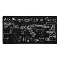 Ak-104 Gaming mouse pad / Smithing pad