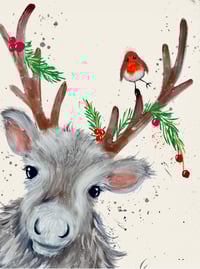 Image 3 of Winter Special Event - Reindeer Experience and Painting Workshop