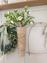 Image 2 of Wicker Flower Basket