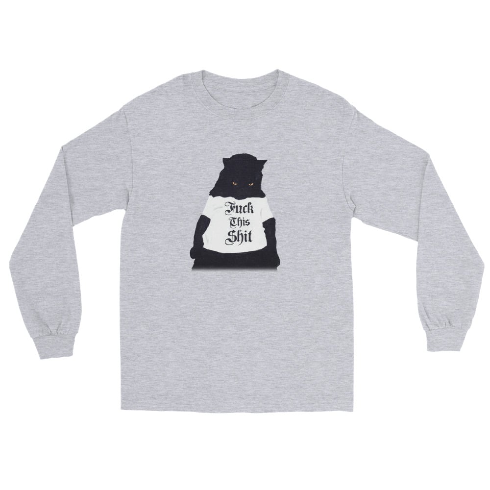 Image of FTS BLACK CAT LONG SLEEVE SHIRT