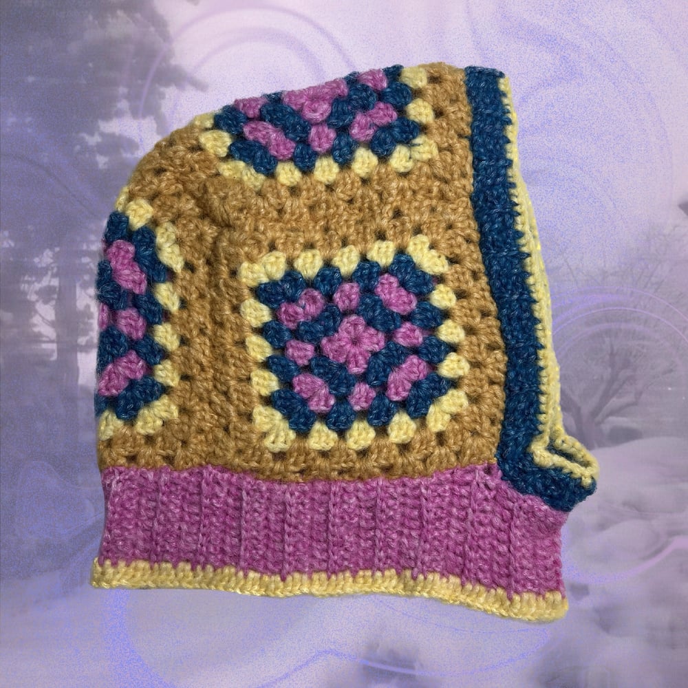 Image of crocheted BALACLAVA 5