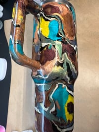 40oz Stan brown teal