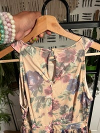 Image 4 of sheer printed dress