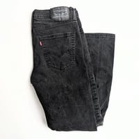 Image 1 of Levi 511 Black 36x32 Jeans