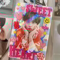 Image 2 of BLUE SWEETHEART PC HOLDER