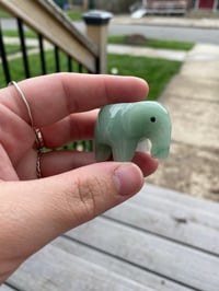Image 2 of Aventurine Elephant