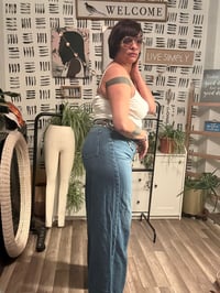 Image 3 of Old Navy baggy wide jeans 