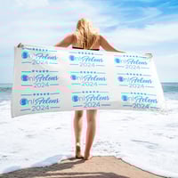 Image 1 of Trump Only Felons 2024 Towel