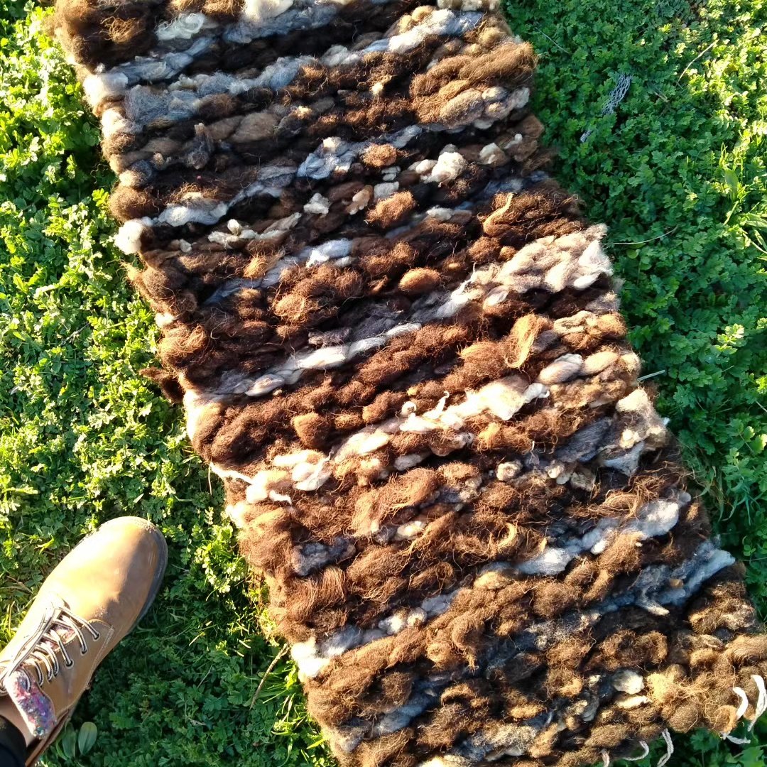 Chunky Textured Rug - made to order | The Peg Loomer