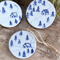 Image 2 of Christmas Cabin Decoration - Simple