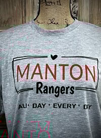Image 4 of Manton Rangers T-shirt All Day Every Day