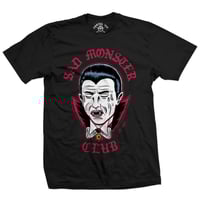 Image 1 of Mens Dracula Sad Monster Club T-shirt
