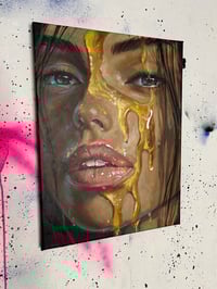 Image 5 of “SWEET HONEY” ORIGINAL PAINTING BY NIKITA ROSALIND 12”x16”