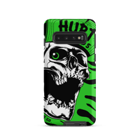Image 4 of Green Skull Tough Case For Samsung®