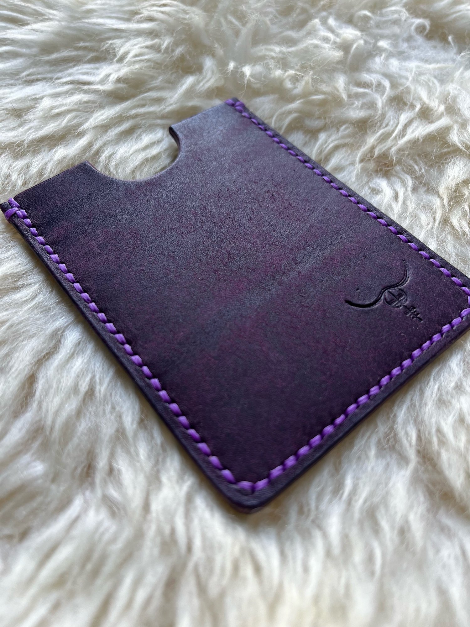 Image of Violet Pueblo Cardholder 