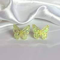Image 1 of Tiana Butterfly Studs