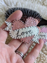 Image 4 of Pink Love Heart Hair Clip