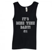 Image of 'Its Dime Time Baby" Varsity Workout Tank Black