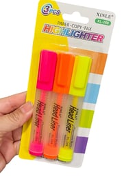 HIGHLIGHTER PACK OF 3ct