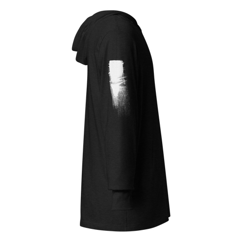 Image of Hooded T // White Ink