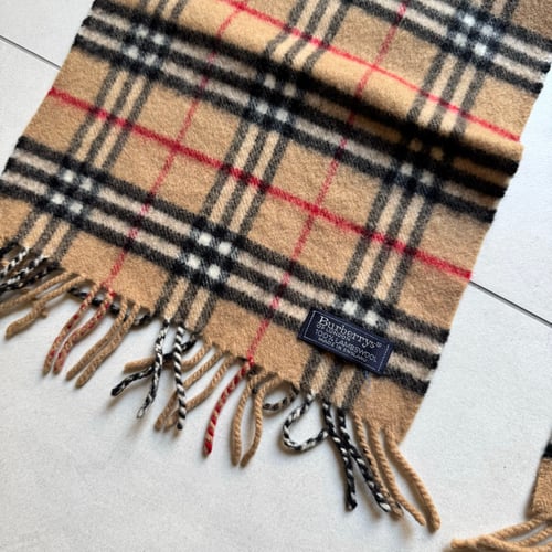 Image of Burberry Wool Scarf