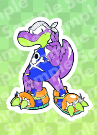 Gator Panic Sticker