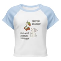 Image 2 of "Change is scary" Micro Baby Tee
