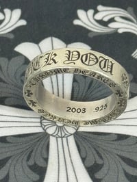 Image 2 of Chrome Hearts Spacer “FuckYou”