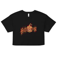 Image 2 of WWA025 - Hallowwween Women's Crop Top