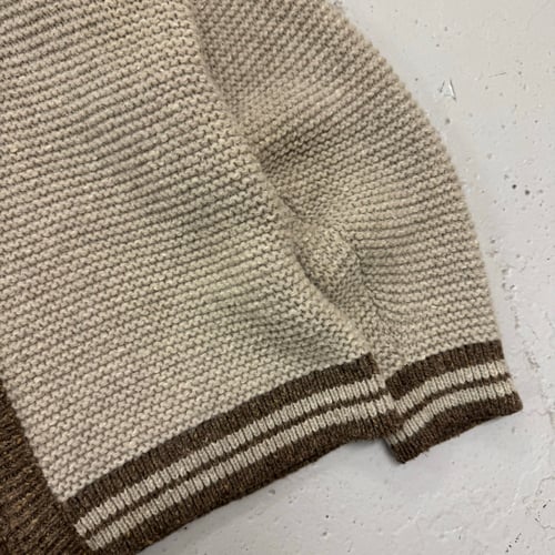 Image of 1990s Etro Alpaca Wool Zip Up, Size Large