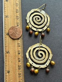Image 5 of Spiral earrings