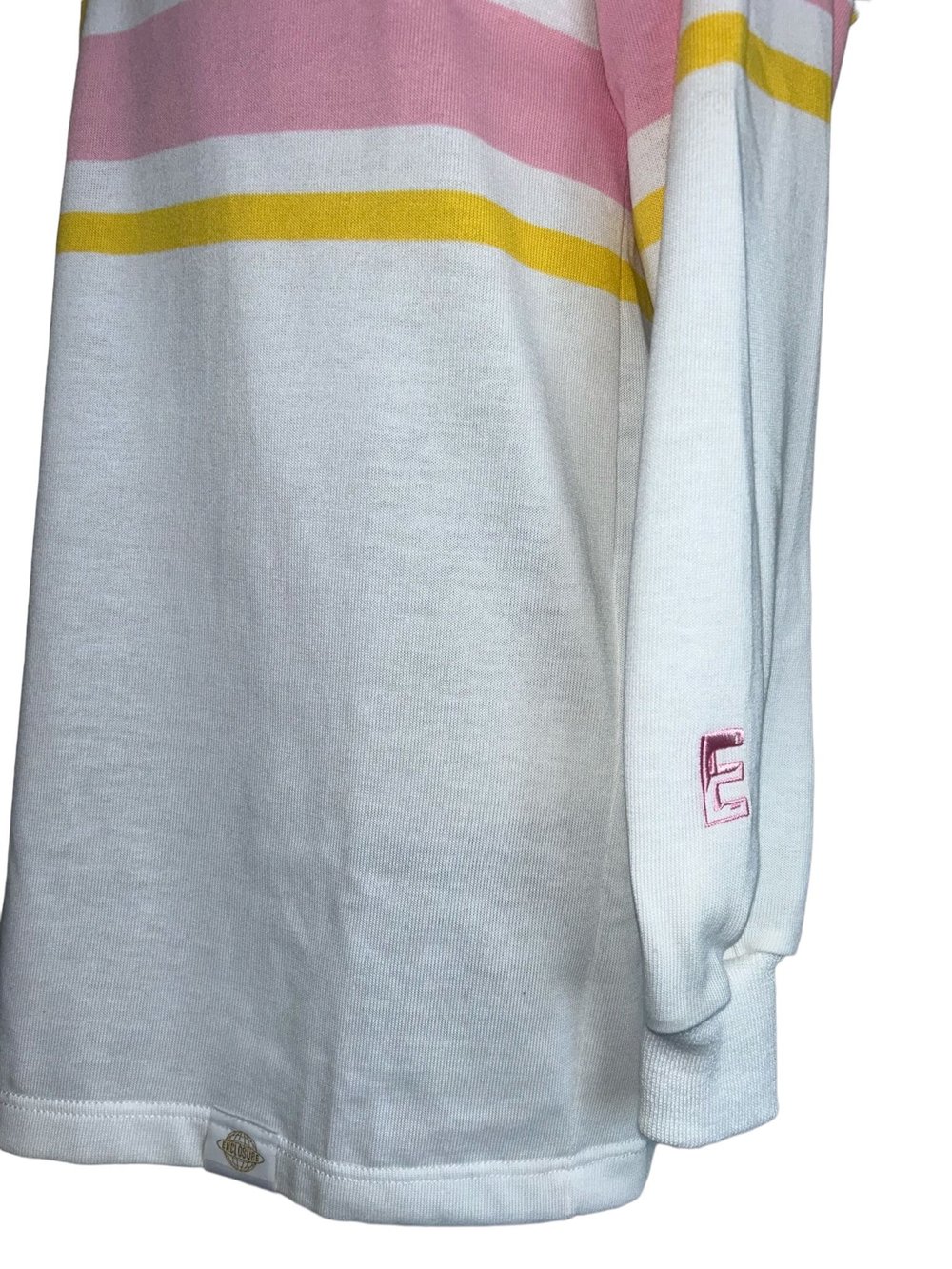 Rugby Top - Pink/Yellow