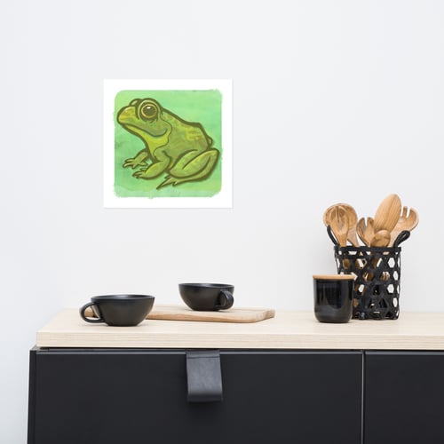 Image of Bradley Bullfrog Giclee Poster
