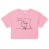 Image 7 of Women’s crop top f surviving 