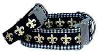 Fleur de Lis Dog Collar