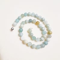 Image 3 of Aquamarine Bauble Necklace