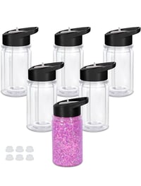 10oz Acrylic kids snow globes 