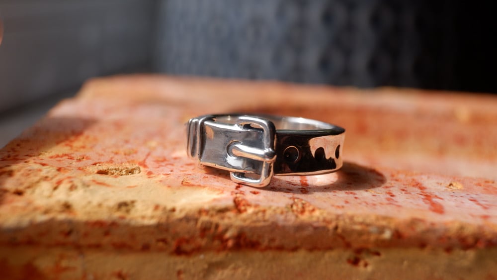 Image of Belt Buckle Ring