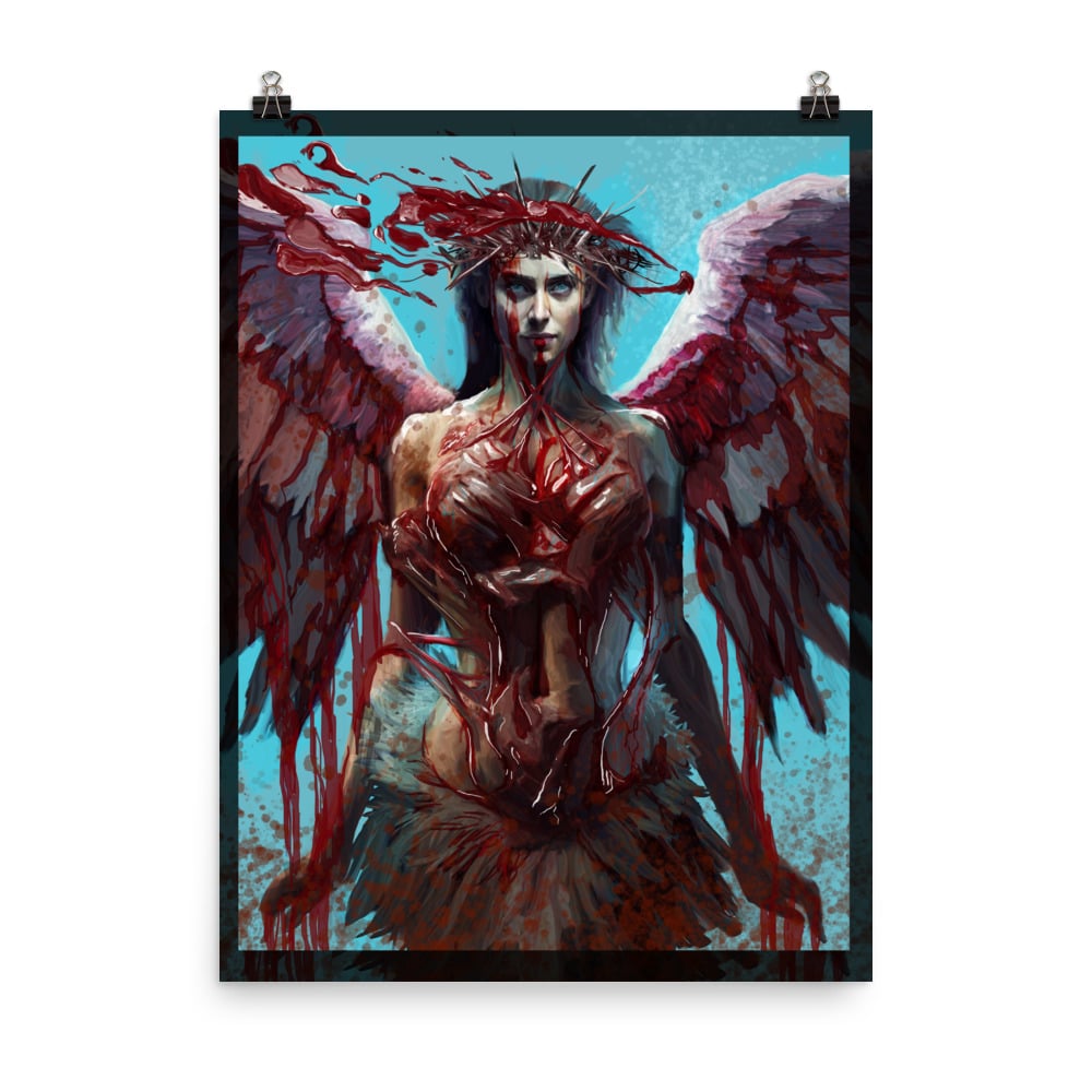 Print - The Loving Angel of the Antiflesh