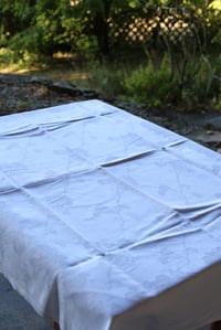 Image 6 of 1 Tischdecke mit Trauben, 1.10x 1.50m