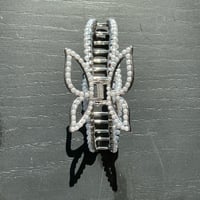 Image 1 of CLT pearl butterfly claw clip