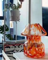 Image 5 of BLOOD ORANGE GLASS LAMP