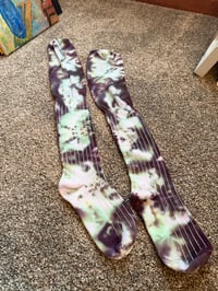 Image 2 of anabesmoking dyes knee high boot socks 