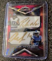 Image 1 of Wildcard Alumination - Puka Nacua / Amon Ra St. Brown 1/1 Dual Auto