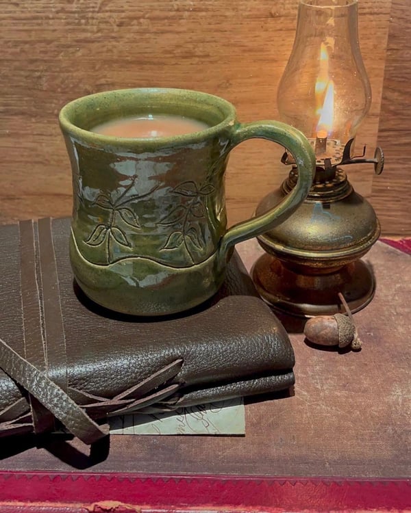 Image of Authentic Bilbo PRE ORDER Baggins ceramic mug prop from the hobbit "Bag End"